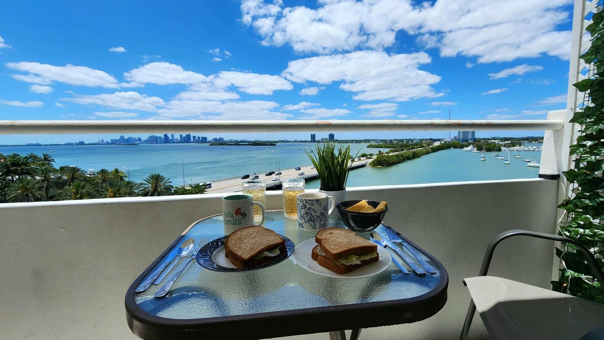 Bayfront Apartment Breathtaking Views- One Bedroom W Balcony- Living Room -Free Parking Miami Beach Ngoại thất bức ảnh